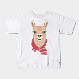 Christmas Ugly Llama Kids T-Shirt